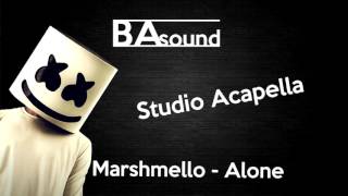 Marshmello - Alone (BA Sound Studio Acapella)