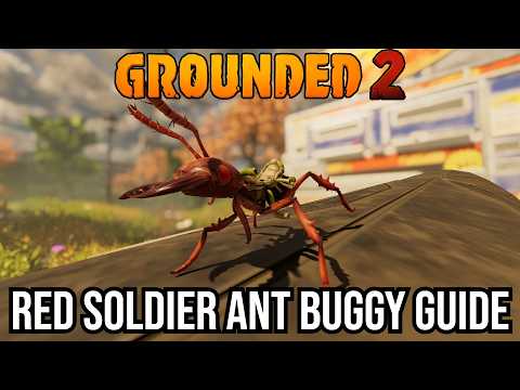 Grounded 2 Ultimate Red Soldier Ant Buggy Guide