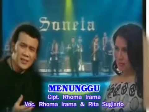 Menunggu Rhoma irama feat Rita sugiarto