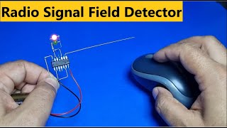 3 Simple RF Detector Circuits / Radio Signal Field Detector