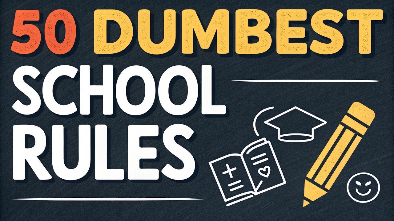 50 Ridiculous School Rules That Are Actually Real