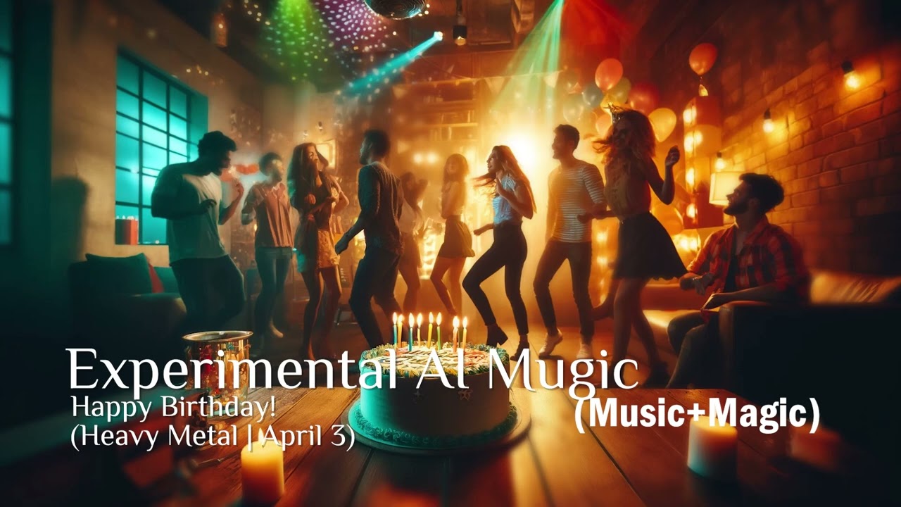 Happy Birthday! Heavy Metal - April 3  #MetalBirthday #aialbum #RockOn #happybirthday #birthdaysong