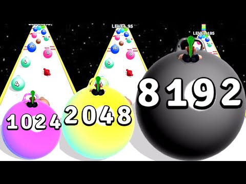 Yoga Ball Run Gameplay (All Max Levels 84-160) Mobile Games