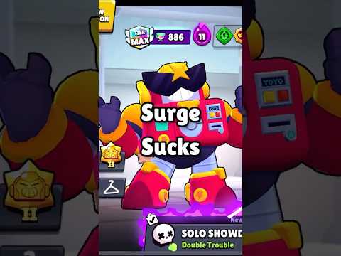 Surge SUCKS @SnakeThug7 #brawlstars