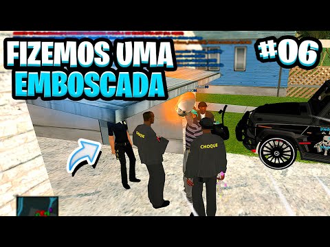 VIDA DE POLICIAL #6 - MONTAMOS UMA EMBOSCADA PARA O BANDIDO - HORIZONTE RP - GTA RP SAMP ANDROID/PC