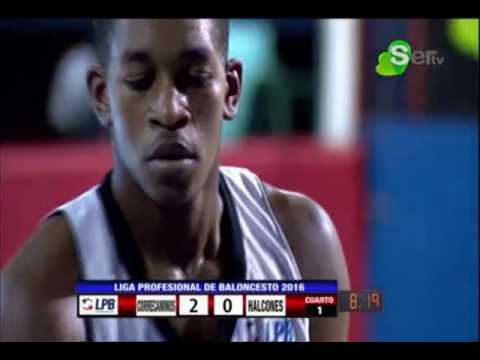 Inicio del partido entre los Halcones vs. Correcaminos - LPB.