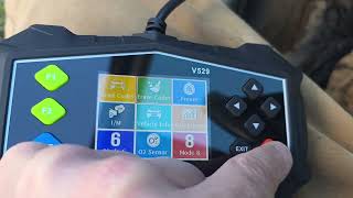 Vecooneen OBD2 Scanner Engine Code Reader and Battery Tester V529