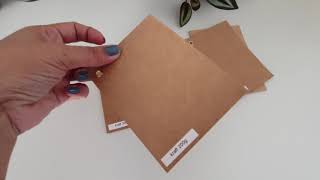 Kraft - Material e Gramatura