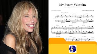My Funny Valentine - Carly Simon - Piano Accompaniment