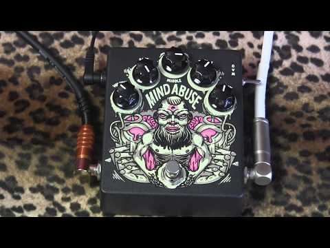 Rockfabrik Effects MIND ABUSE high gain distortion pedal demo