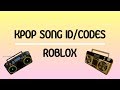 KPOP (BTS) SONG ID/CODES | ROBLOX pt. 2