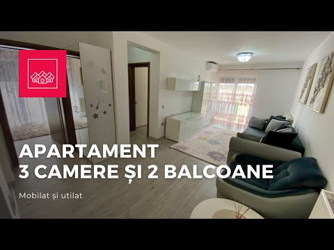 Apartament de vanzare in Sibiu - etaj 1 - mobilat si utilat - balcon