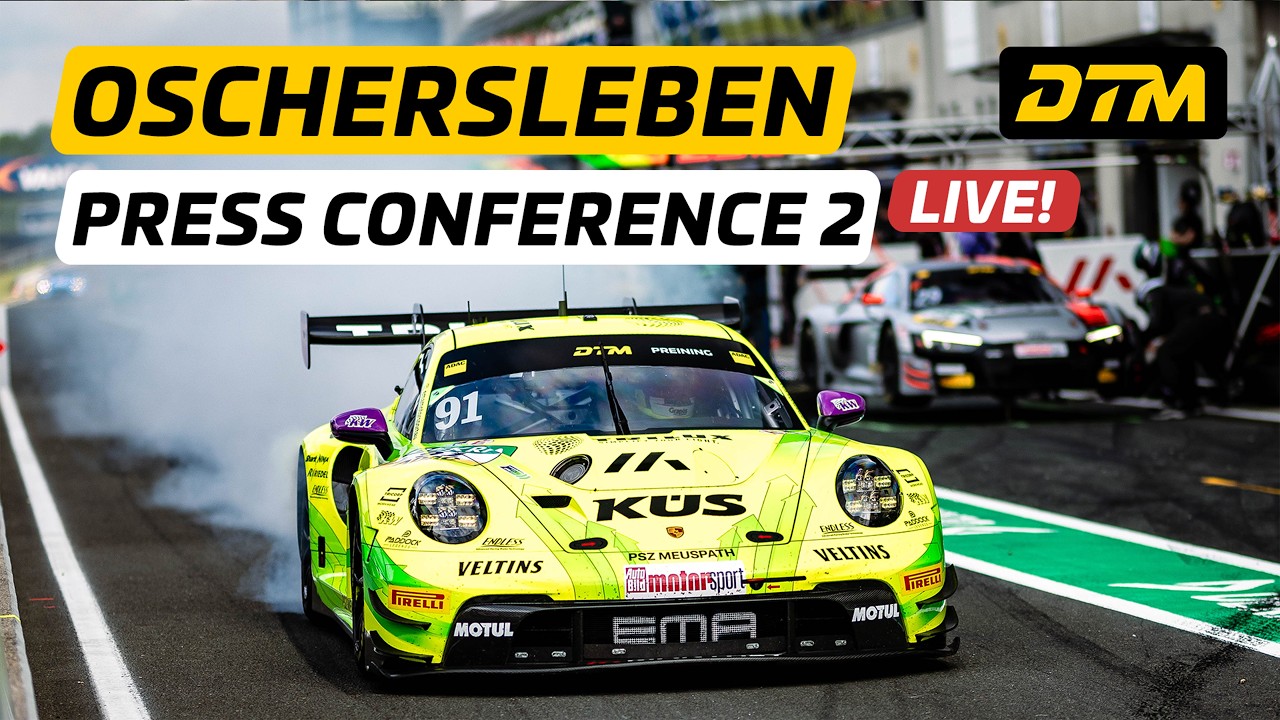 Re-Live: DTM Oschersleben 2026 – Race 2 Press Conference 🎙️🏁 | DTM 2026