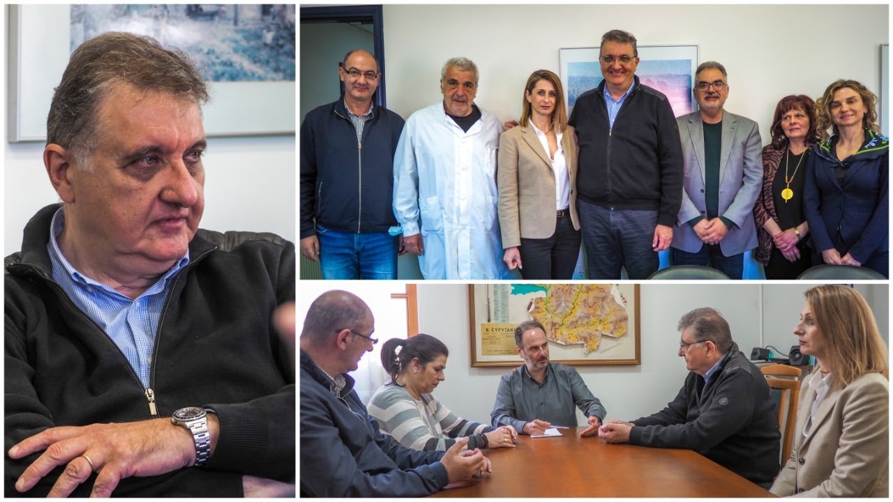 Στο Καρπενήσι ο Αθανάσιος Εξαδάκτυλος. Επίσκεψη του υποψήφιου ευρωβουλευτή της ΝΔ  (26.4.24)