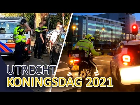 Politie | Koningsdag 2021 in Utrecht | Michael en Jan-Willem | Team Utrecht Zuid