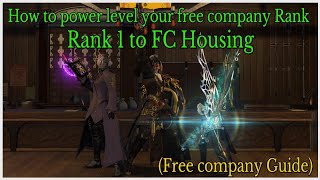 Tips and tricks to Power level your free company