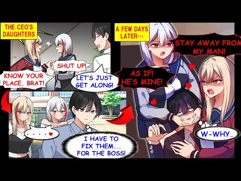 [Manga Dub] I Had to Babysit 2 Delinquent Sisters... Now They’re Obsessed With Me.[RomCom]