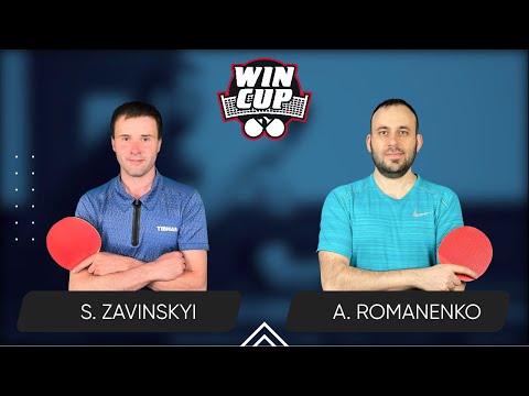 00:15 Serhii Zavinskyi - Andrii Romanenko West 6 WIN CUP 11.04.2024 | TABLE TENNIS WINCUP