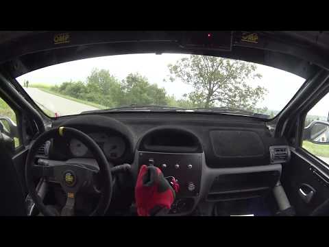 Rajd Rzeszowiak 2017 M.Modesan / A.Poradzisz - Renault Clio