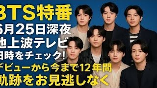 Download lagu 【BTS特番】6月25日深夜放送決定!12年間の軌跡を完全網羅見逃し厳禁! mp3