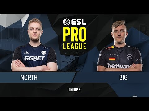 CS:GO - North vs. BIG [Overpass] Map 1 - Group B - ESL Pro League Season 9 Europe
