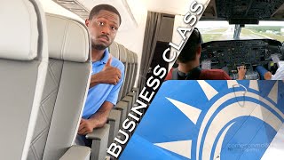 ONLY BUSINESS CLASS on this DASH-8? | Trans Island Airways