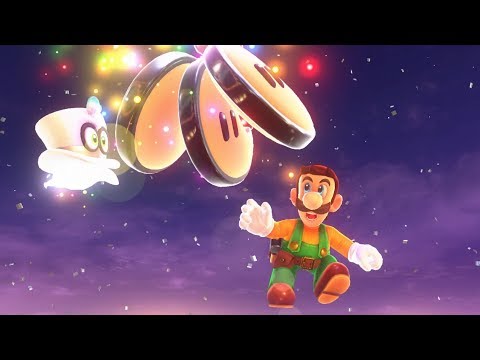 Super Luigi Odyssey Walkthrough Part 6 - Metro Kingdom + New Donk City
