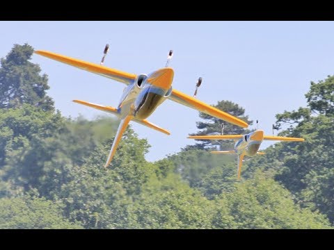 2 X ELITE AEROSPORTS 3.45 mtr "HAVOC" DISPLAY - AZAEROPORTS AT WESTON PARK RC SHOW - 2017