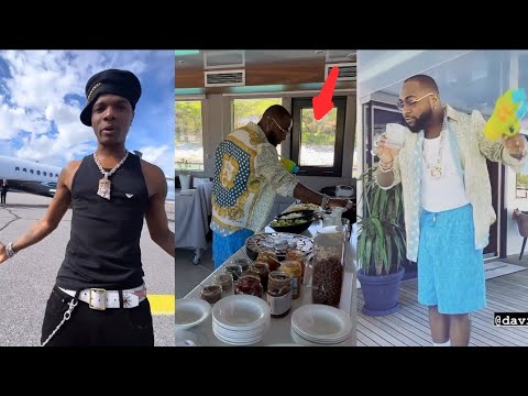 Wizkid and Davido Chilling Away as Wizkid Announce New Album and Set to Feature Davido