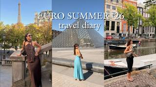8 GÜNDE 5 ÜLKE! 🇫🇷🇳🇱🇧🇪🇩🇪🇱🇺 | Euro Summer Vlog