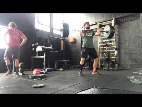 Clean+Push press 1x1 110kg