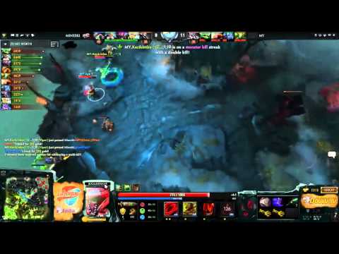 Team Malaysia vs Mineski   Game 1 BO3   Dota 2 I League 2015  Highlights