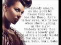 Alicia Keys - Girl on fire lyrics 