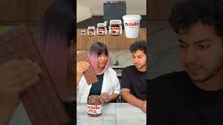 Download lagu Giant chocolate vs Nutella 🍫💪 mp3