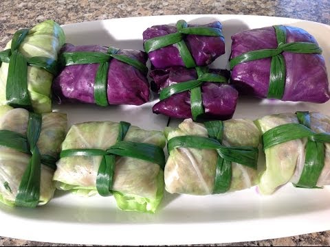 How To Stuffed Cabbage-Canh Bap Cai Cuon Thit-Vietnamese Food Recipes