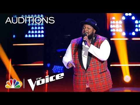The Voice 2018 Blind Audition - Patrique Fortson: "Get Here"
