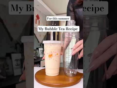 How I make Bubble Tea at Home 🏡 😋