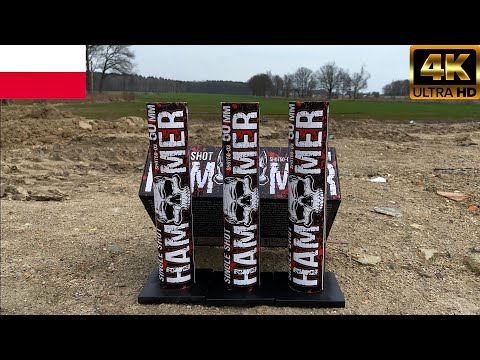 Hammer 50mm Single Shot (Shot50-03/Gaoo) [4k/60Fps] | PyroLights DE