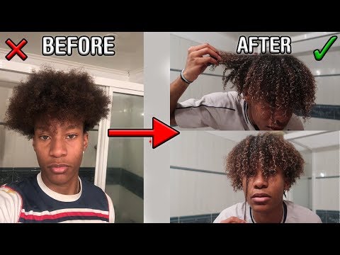 NAPPY 🤢 TO CURLY 😍 | HOW TO GET CURLY HAIR FAST | Curly Hair Routine Men