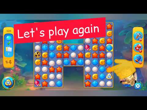 Fishdom 2022, no Boosters,  520   level  -  прохождение без бустеров,  520   уровень.