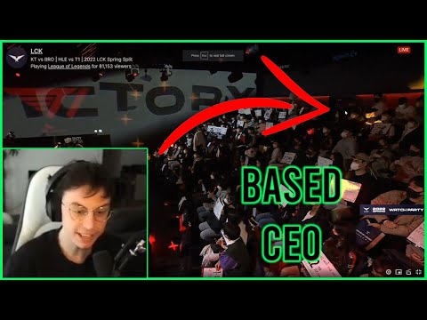 Caedrel & LS Spot T1 CEO In The Crowd
