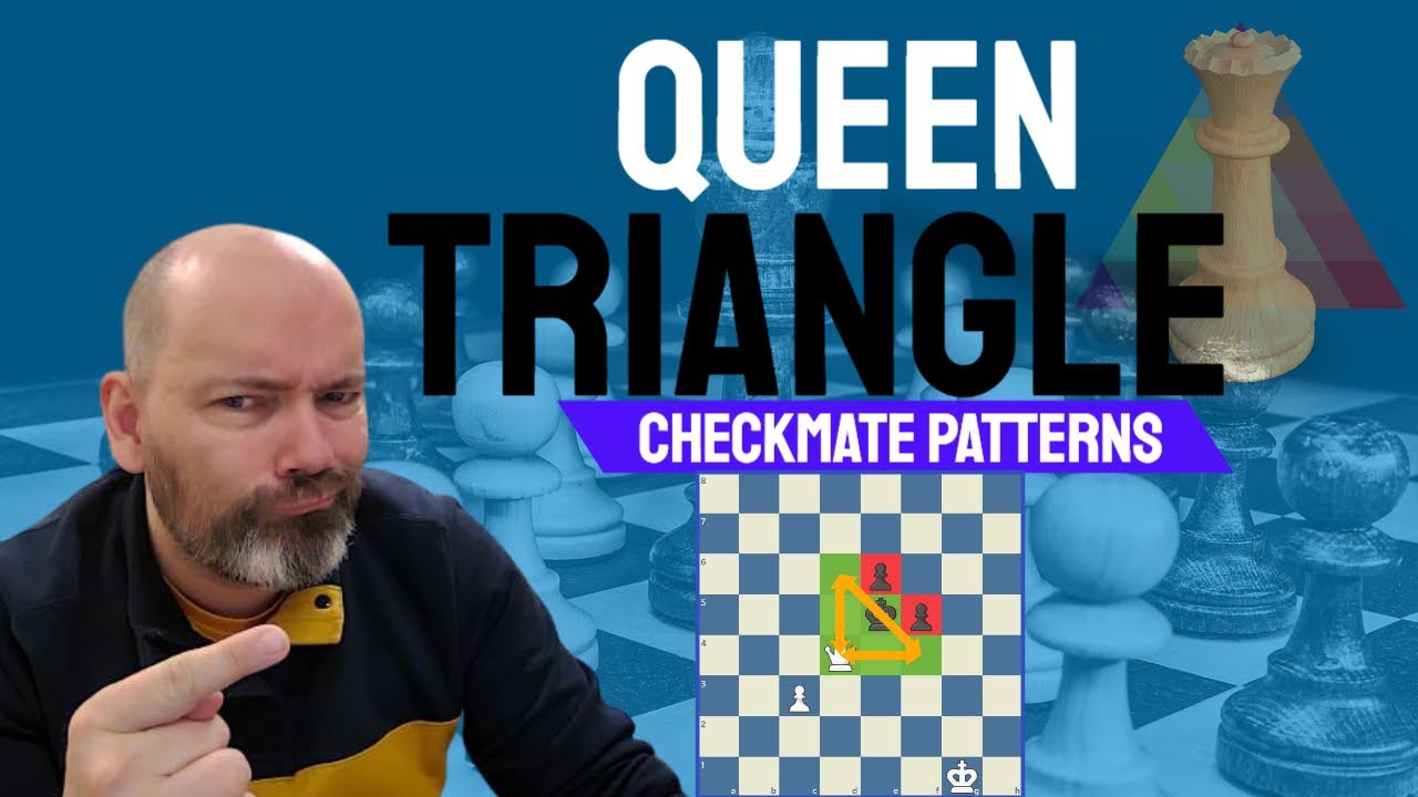 Queen Triangle - Chess Checkmate Patterns