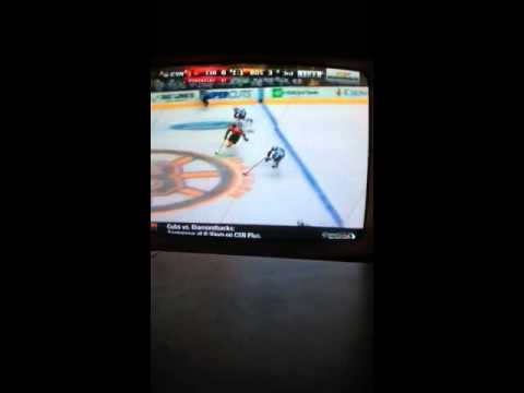 Chicago Blackhawks vs Boston Bruins 3/27/2014 part 6 meltdown