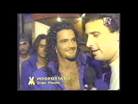 Grupo Peluche con los Insoportables, Diego y José María. Tinelli. Showmatch..