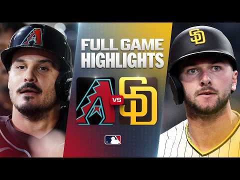 샌디에이고 VS 애리조나 0:8 MLB 하이라이트