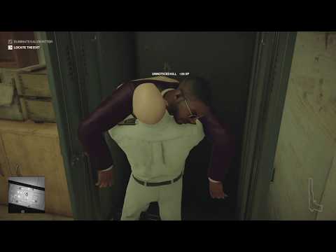Hitman 2 - Freeform Training - Poisoning the Target - PS4 Gameplay