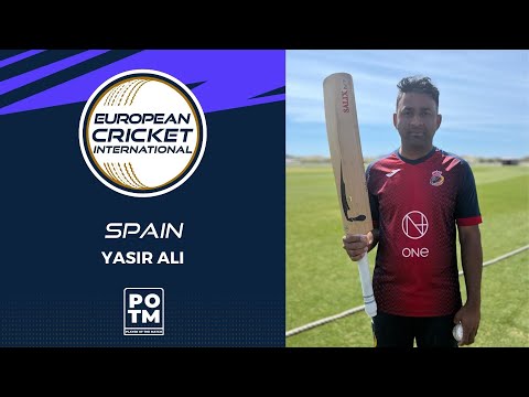 POTM: Y.Ali - NOR vs SPA | Highlights | ECI Spain T20I Tri-Series, Desert Springs | Day 2