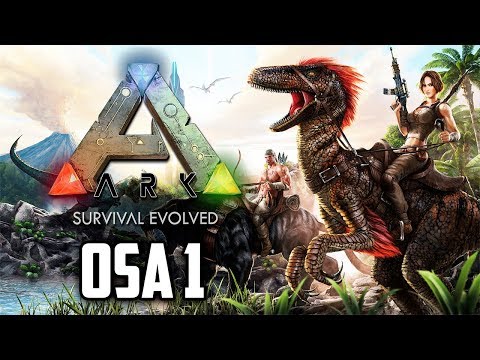 Selviydytään Dinosaurusten Maailmassa | Pelataan ARK Survival Evolved - Osa 1