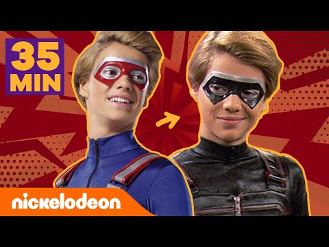 Capa de Henry Danger e Força Danger | 35 MINUTOS de heróis virando VILÕES! | Nickelodeon em Português