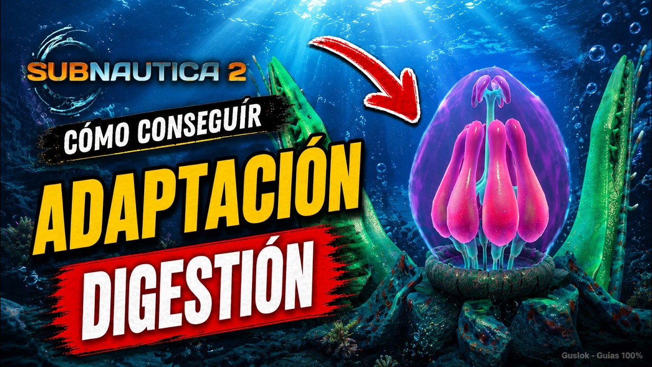 Cómo Conseguir la Adaptación de Digestión Fácil | Ubicación Exacta Subnautica 2